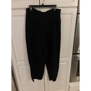 Josephine Chaus Black Silk Pants Women's‎ Size 16 Career Party